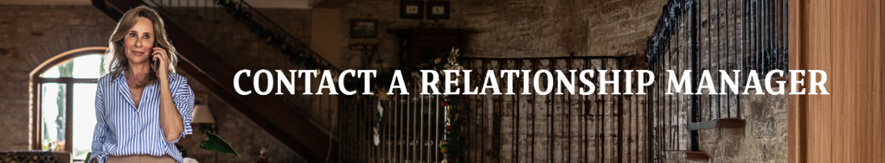 a woman calling a relationship manager