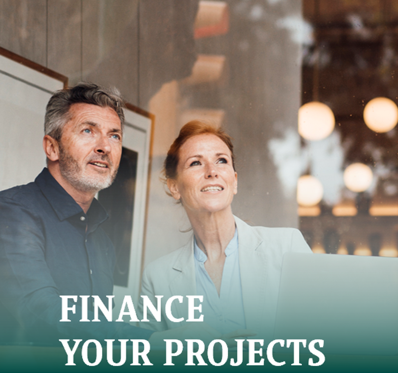 A couple watching the sky for a long-term strategy