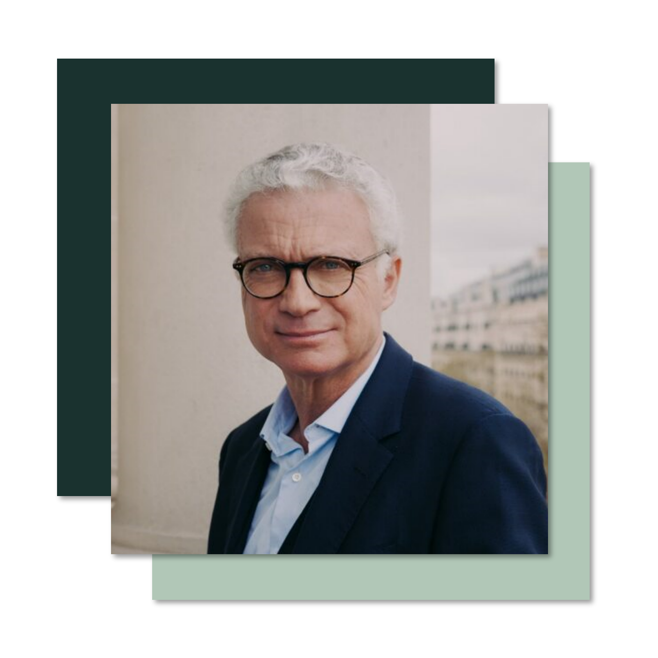 Portrait de Vincent Lecomte, CEO de BNP Paribas Wealth Management