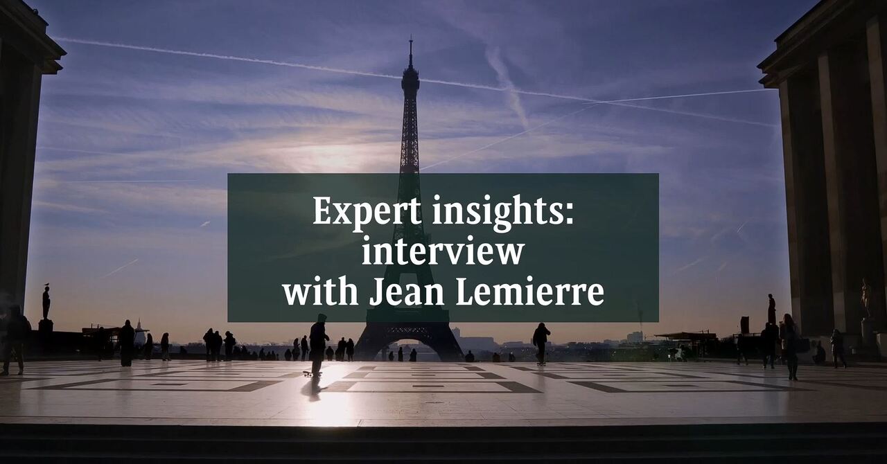 Exclusive interview with Jean Lemierre