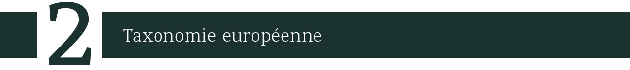 Taxonomie Européenne