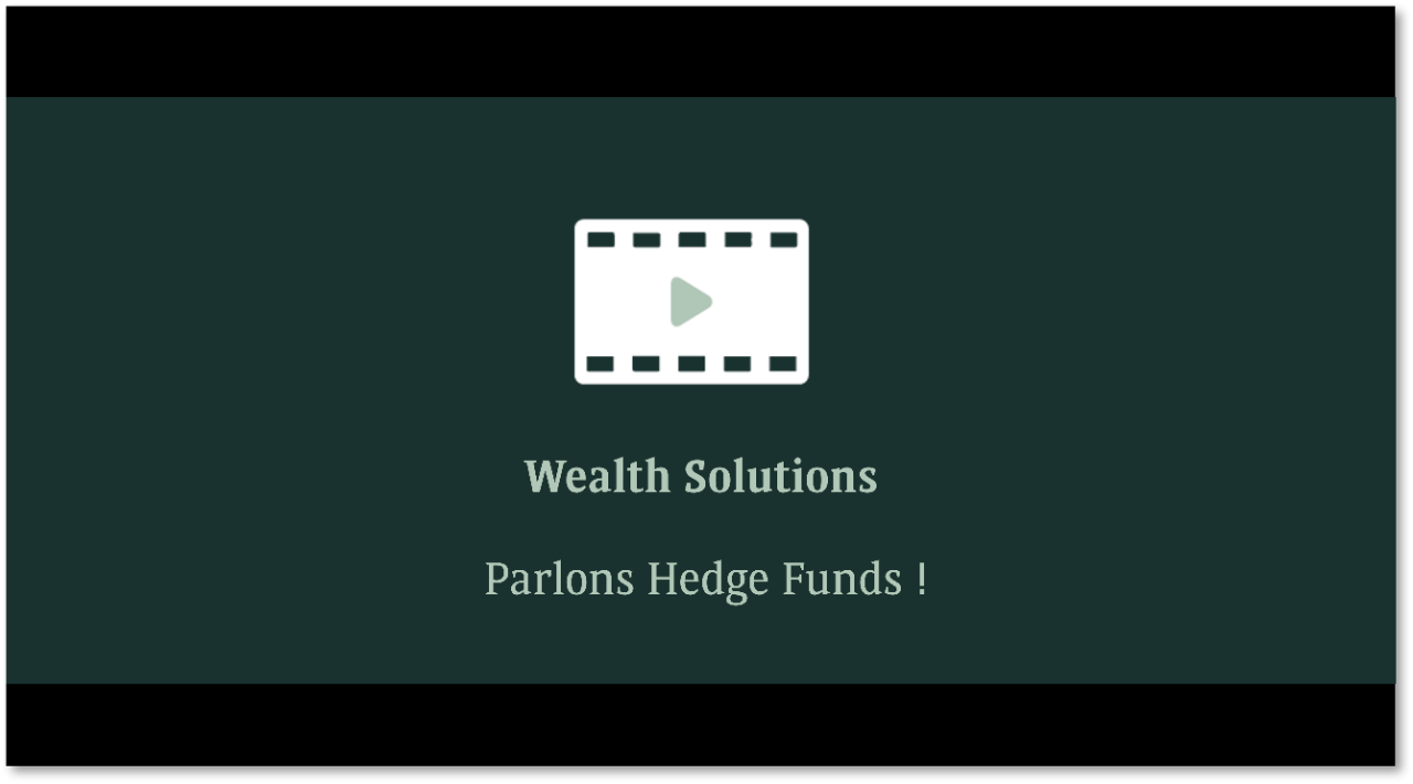 It's time for Hedge Funds
